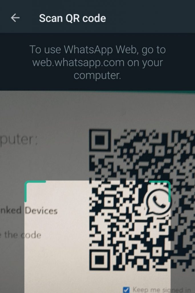 scan qr code from computer 2